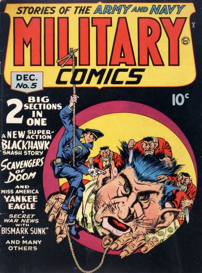 Cover for Military Comics (Quality Comics, 1941 series) #5