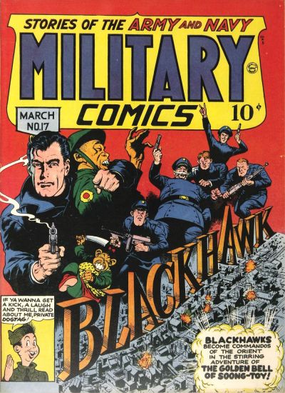 Cover for Military Comics (Quality Comics, 1941 series) #17