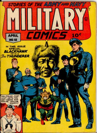 Cover for Military Comics (Quality Comics, 1941 series) #18