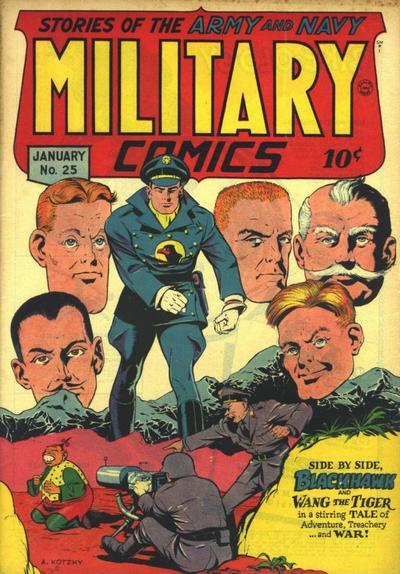 Cover for Military Comics (Quality Comics, 1941 series) #25