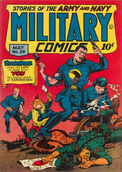 Cover for Military Comics (Quality Comics, 1941 series) #29