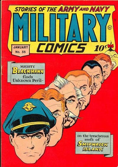 Cover for Military Comics (Quality Comics, 1941 series) #35