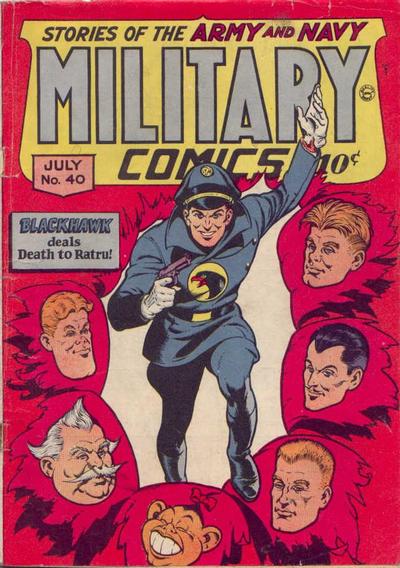 Cover for Military Comics (Quality Comics, 1941 series) #40