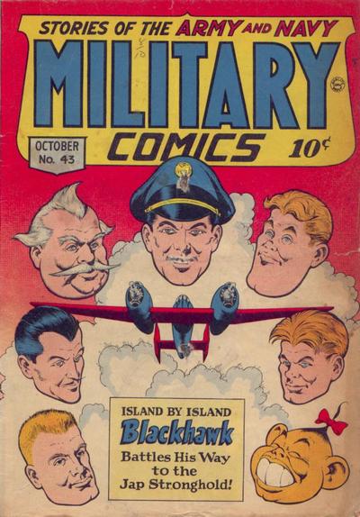 Cover for Military Comics (Quality Comics, 1941 series) #43