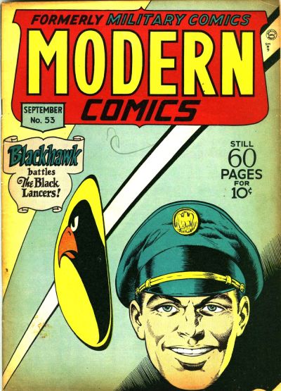 Cover for Modern Comics (Quality Comics, 1945 series) #53