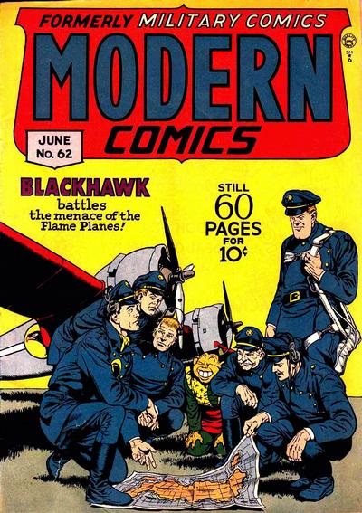 Cover for Modern Comics (Quality Comics, 1945 series) #62