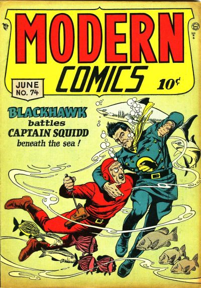 Cover for Modern Comics (Quality Comics, 1945 series) #74