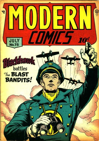 Cover for Modern Comics (Quality Comics, 1945 series) #75