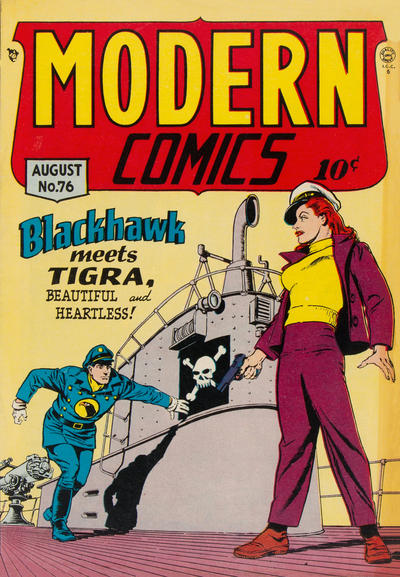Cover for Modern Comics (Quality Comics, 1945 series) #76