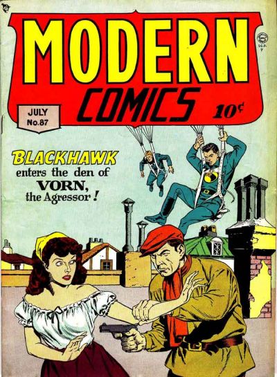 Cover for Modern Comics (Quality Comics, 1945 series) #87