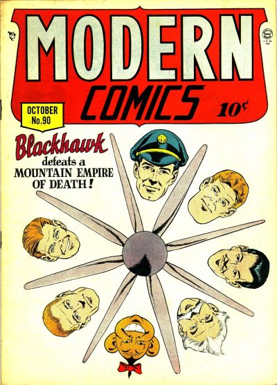 Cover for Modern Comics (Quality Comics, 1945 series) #90