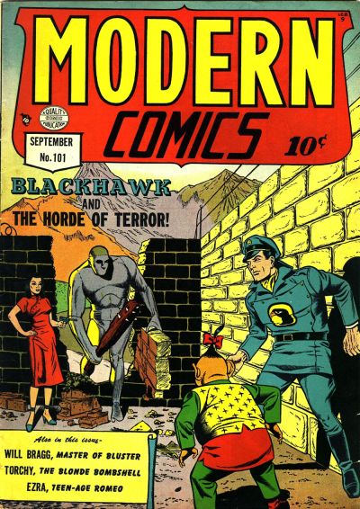 Cover for Modern Comics (Quality Comics, 1945 series) #101