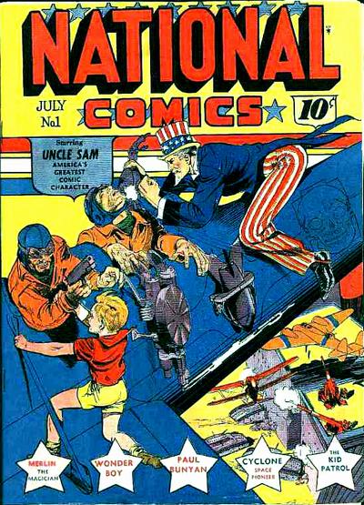Cover for National Comics (Quality Comics, 1940 series) #1
