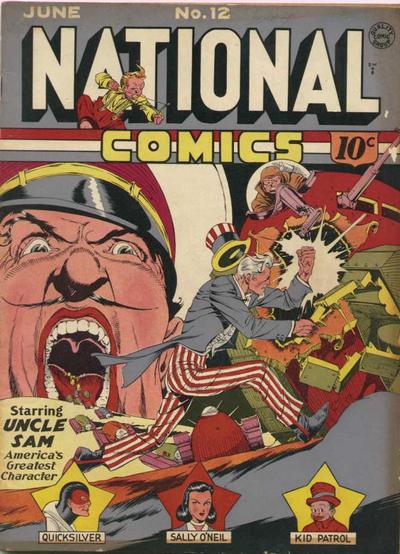 Cover for National Comics (Quality Comics, 1940 series) #12