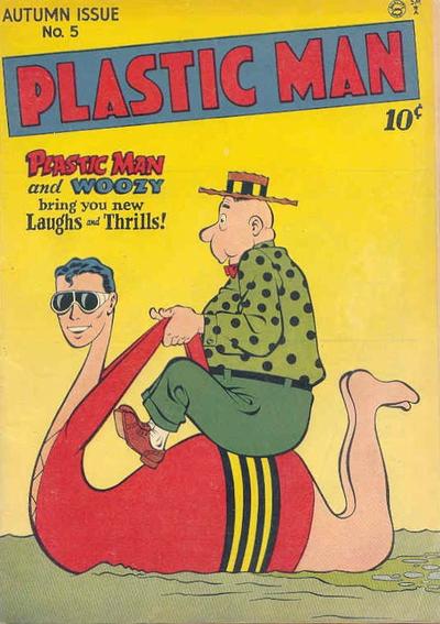 Cover for Plastic Man (Quality Comics, 1943 series) #5