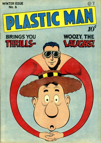 Cover for Plastic Man (Quality Comics, 1943 series) #6
