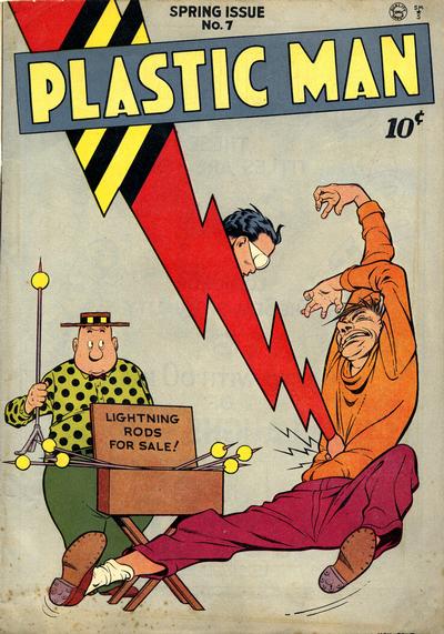 Cover for Plastic Man (Quality Comics, 1943 series) #7