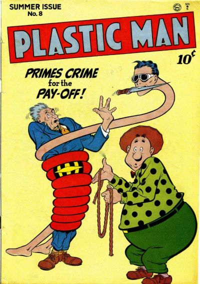 Cover for Plastic Man (Quality Comics, 1943 series) #8