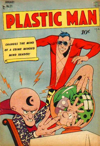 Cover for Plastic Man (Quality Comics, 1943 series) #21