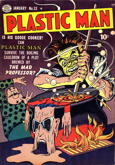 Cover for Plastic Man (Quality Comics, 1943 series) #33