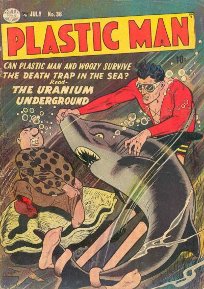 Cover for Plastic Man (Quality Comics, 1943 series) #36
