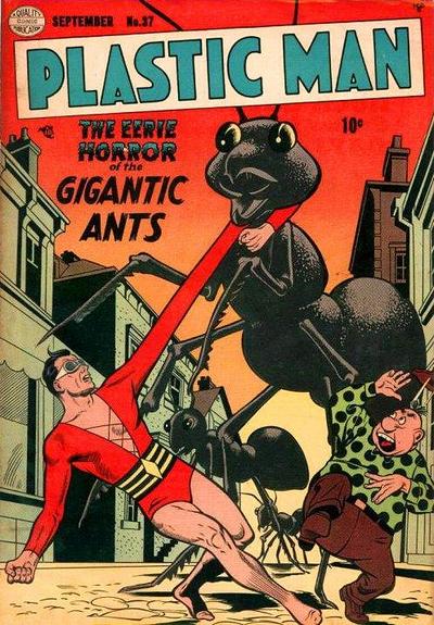 Cover for Plastic Man (Quality Comics, 1943 series) #37