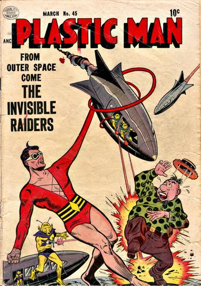 Cover for Plastic Man (Quality Comics, 1943 series) #45