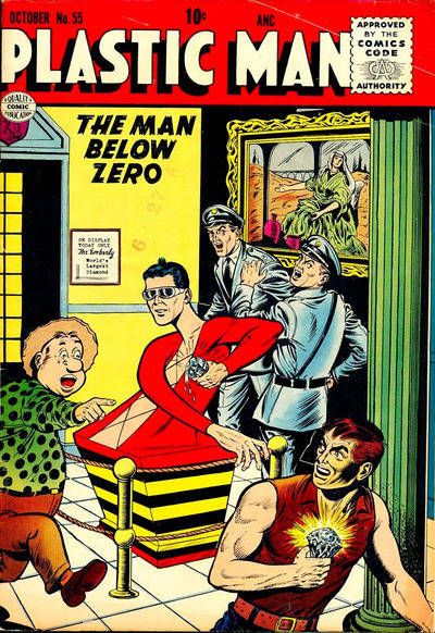 Cover for Plastic Man (Quality Comics, 1943 series) #55