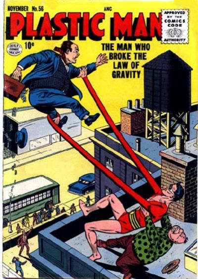 Cover for Plastic Man (Quality Comics, 1943 series) #56