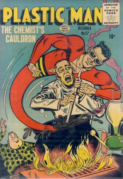 Cover for Plastic Man (Quality Comics, 1943 series) #57