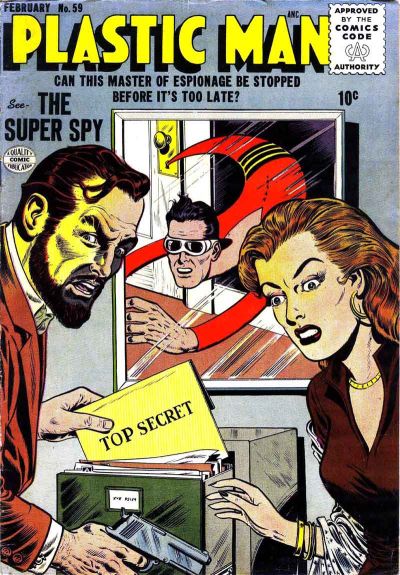 Cover for Plastic Man (Quality Comics, 1943 series) #59