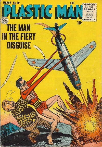 Cover for Plastic Man (Quality Comics, 1943 series) #60