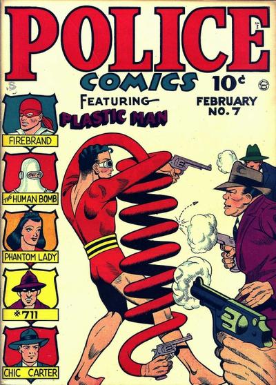 Cover for Police Comics (Quality Comics, 1941 series) #7