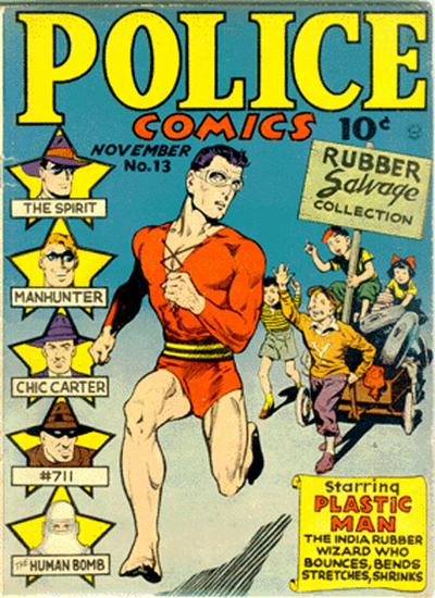 Cover for Police Comics (Quality Comics, 1941 series) #13
