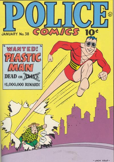 Cover for Police Comics (Quality Comics, 1941 series) #38