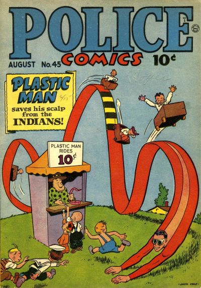 Cover for Police Comics (Quality Comics, 1941 series) #45
