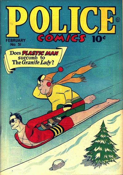 Cover for Police Comics (Quality Comics, 1941 series) #51