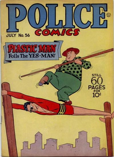 Cover for Police Comics (Quality Comics, 1941 series) #56