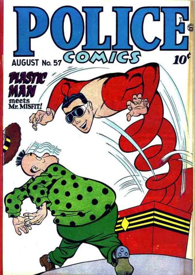 Cover for Police Comics (Quality Comics, 1941 series) #57