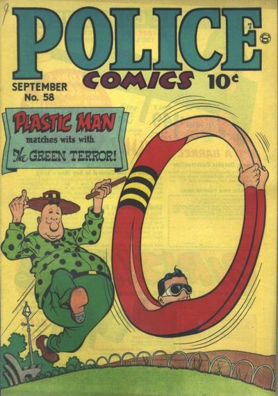 Cover for Police Comics (Quality Comics, 1941 series) #58