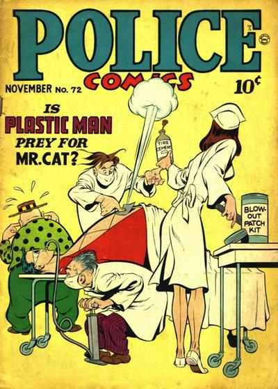 Cover for Police Comics (Quality Comics, 1941 series) #72