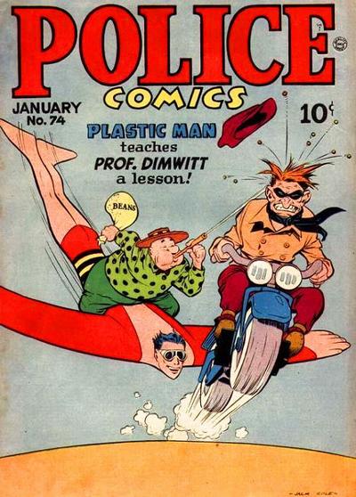 Cover for Police Comics (Quality Comics, 1941 series) #74