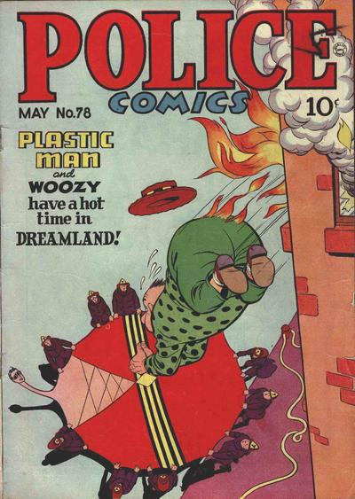 Cover for Police Comics (Quality Comics, 1941 series) #78
