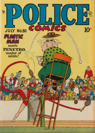 Cover for Police Comics (Quality Comics, 1941 series) #80