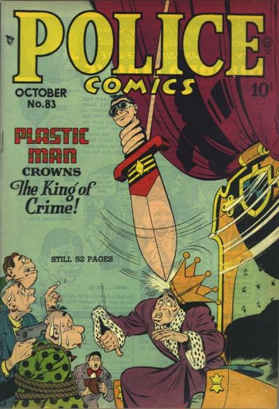Cover for Police Comics (Quality Comics, 1941 series) #83