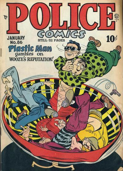 Cover for Police Comics (Quality Comics, 1941 series) #86