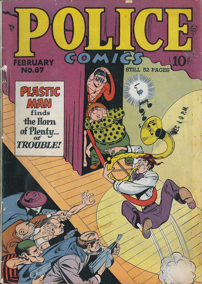 Cover for Police Comics (Quality Comics, 1941 series) #87