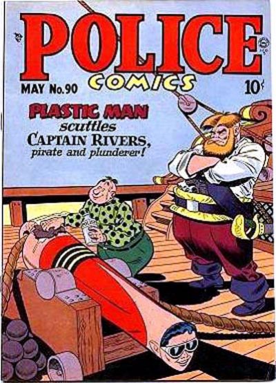 Cover for Police Comics (Quality Comics, 1941 series) #90