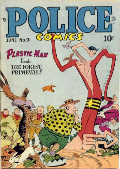 Cover for Police Comics (Quality Comics, 1941 series) #91