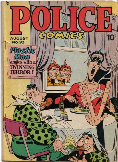 Cover for Police Comics (Quality Comics, 1941 series) #93